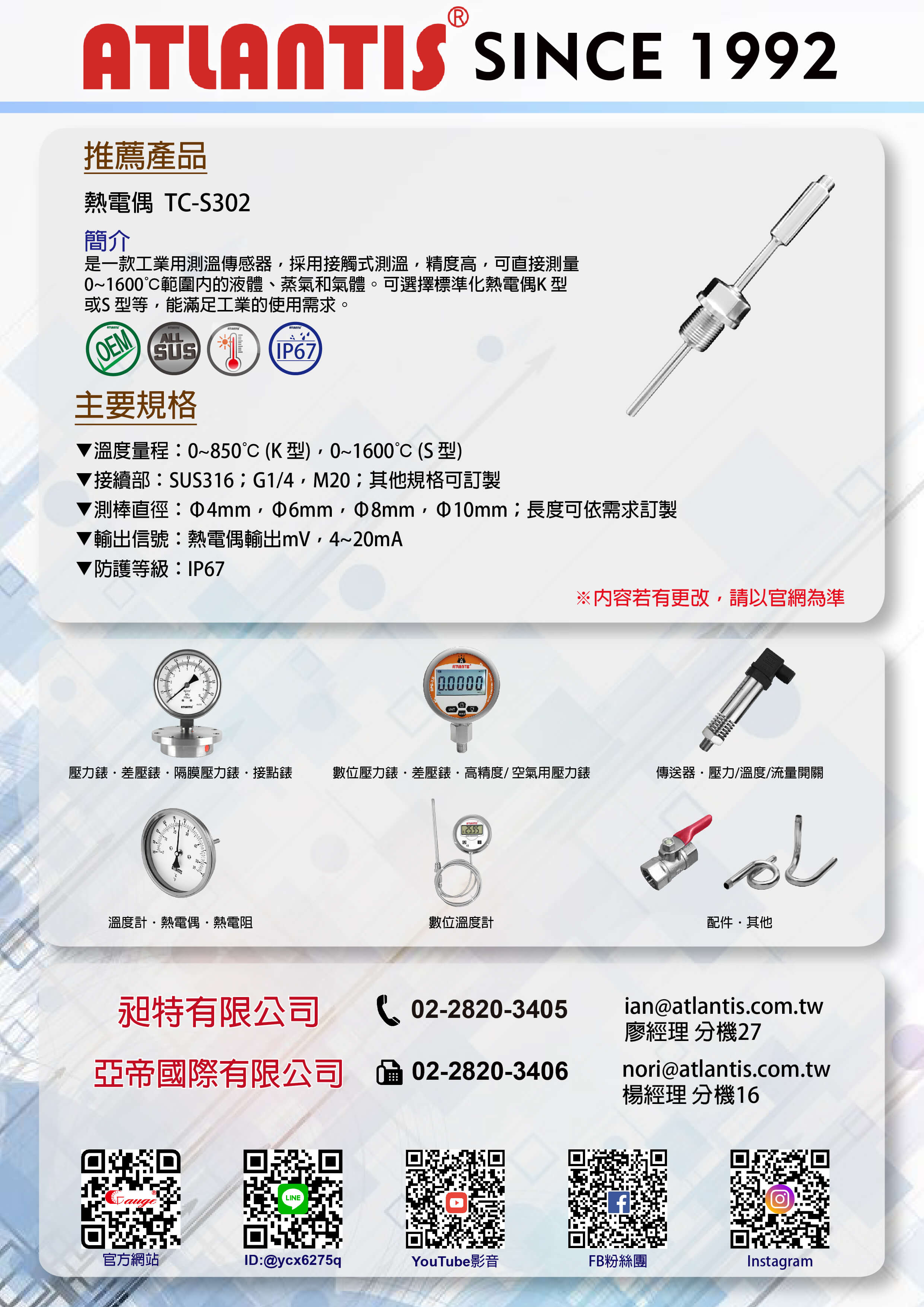 差壓錶