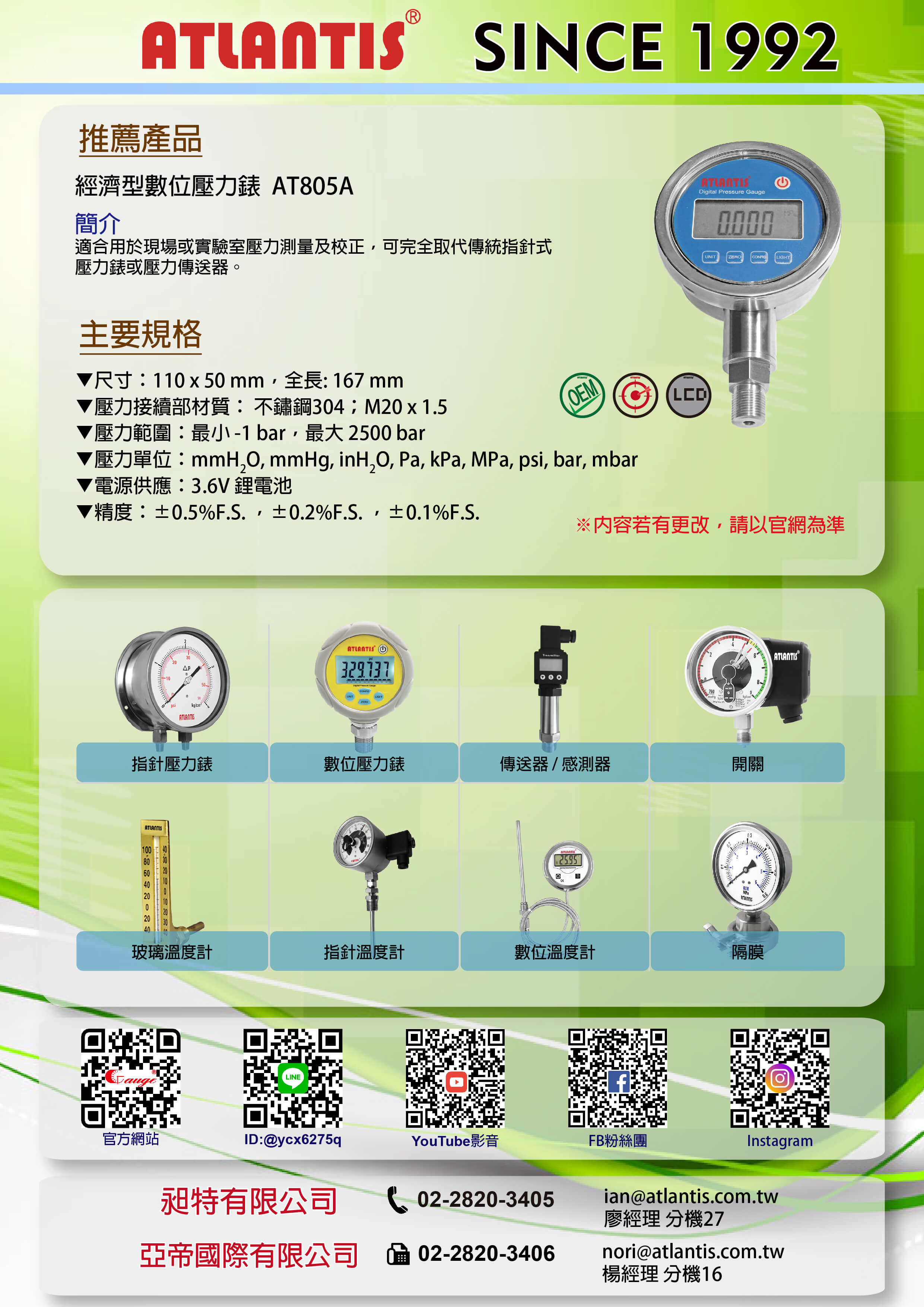 差壓錶